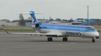 W lipcu nadal przybywało pasażerów Estonian Air