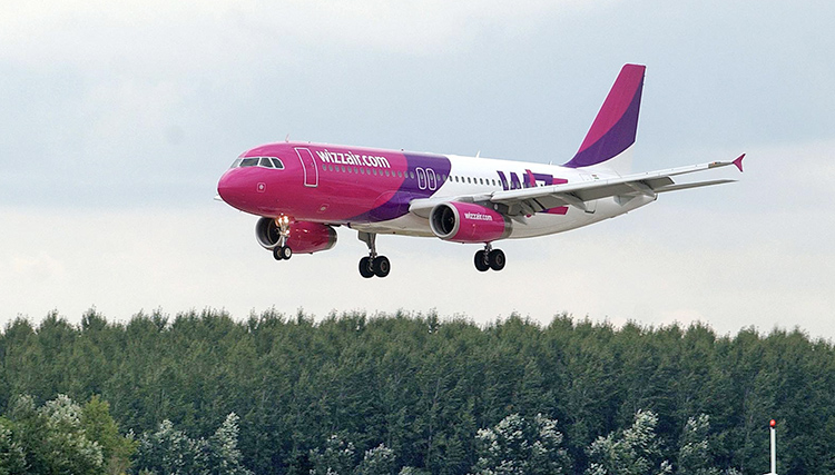 Nowy letni rekord Wizz Air - 33 mln pasażerów